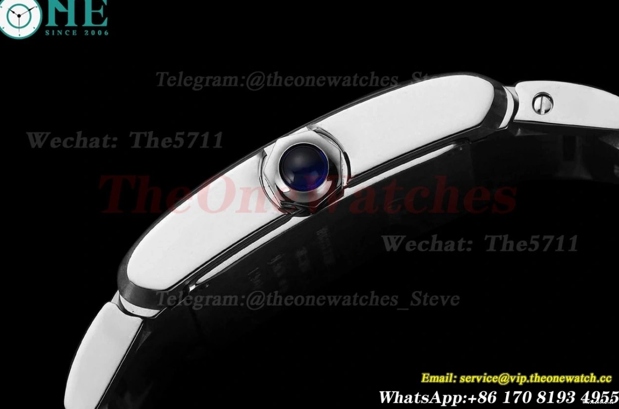 Tank SS SS 27mm Française 8848F Quartz Dial Silver 0326